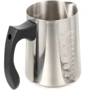 Stainless Steel Cup Steaming Pitcher Pointed Mouth Coffee Frothing