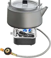 Camping Stove,Small Backpacking Burner - High-Efficiency Lightweight Backpacking Burner, Outdoor Gear for Camping Survival Beach Cooking Fishing