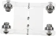 COHEALI 1pc Adjustable Transparent Acrylic Printer Material Stand for Filament Spools Wire Holder Easy to Use Consumable Rack for Filament Organization