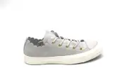 Converse Women's chuck Taylor All Star Leather 563515C MOUSE/GOLD/EGRET