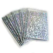 420 Holographic Bubble mailers usable size 6x9 in Padded envelopes shiny silver