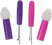 NOLITOY 2Pcs Seam Ripper Cute Ice Shaped Thread Cutter Stitch Unpicker Tool for Sewing Durable Hands for Crafts Clothing Tags