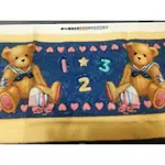 美國小熊圖案布，CHERISHED TEDDIES FABRIC PANEL CRIB BUMPER MY FAVORI