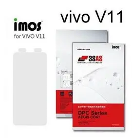 【iMos】3SAS系列保護貼 vivo V11 / V11i (6.3吋) 超潑水、防污、抗刮