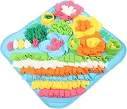 Mipcase Dog Training Pad Sniffing Mat Cat Feeder Toy Slow Feeding Enrichment Pad Multi-use Pet Puzzle Toy