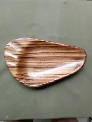 VINTAGE NEW OLD STOCK WOOD ASH TRAY BY WEAVEWOOD USA MADE BIOX 55