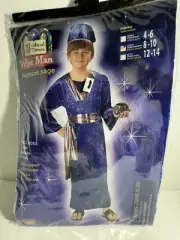 Forum Novelties Biblical Times Wiseman Child's Costume, Blue, Medium- 60103