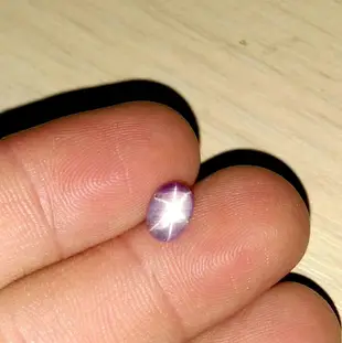 天然""無燒""紫色星石-1.555ct，星石是比紅寶石，藍寶石還稀少的珍寶，收藏請別錯過。