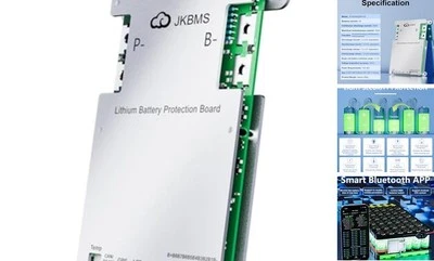 Smart BMS with Heat CAN RS485 4S-8S 12V 4S-8S 200A 2A Smart BMS + HEAT + CAN