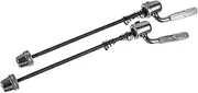 GANAZONO Steel Rear Wheel Skewer for Indoor Trainer Replacement Axle for Mountain Road Bikes