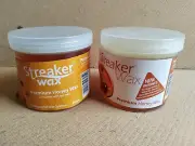 Two Streaker Honey Wax Pot Tub Jar Depilatory Face Leg Body Waxing Strip K6C3