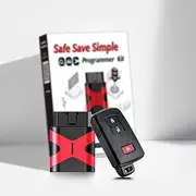 NorthAmerica Remote Keyfob, Replacement Car Keys Fob and DIY Kit for 2020 2021 2022 Tundra Tacoma 4Runner Smart Remote HYQ14FBB 31451-0010