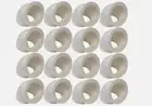 16 PACK OF QUAIL & CHICK PORT FEEDER NO WASTE FEED SAVER DIY CHICKEN COTURNIX US