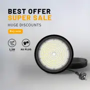 Outway High Bay LED Light 100W 150W 200W UFO Industrial Workshop Warehouse Lamp