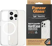 PanzerGlass Hardcase with Magsafe for iPhone 15 Pro, Clear