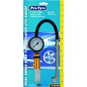 Pro-Tyre/Tire Inflator/Deflator with Chuck & Dial Head Gauge 0-160psi Car/Truck