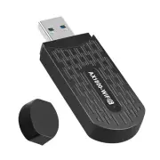 1* 2.4G 5G Dual Band AX1800 WiFi 6 USB Adapter W/Heat Dissipation Design