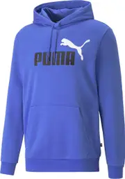 Men's Essentials+ 2 Coloured Big Logo Fleece Hoodie