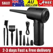100000RPM Cordless Air Duster Compressed Air Blower Car PC Cleaning Cleaner Set
