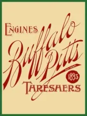 1893 Buffalo Pitts Threshers, New York NEW Metal Sign: 12x16" Ships Free