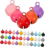 VILLFUL Multi-Function Pet Collar Bells 60pcs Small Bells for Pet Collars Cat Dog Collar Accessories Decorative Christmas Bells