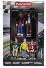 Carrera Accessories - Set of Figures - 5 Spectators - Suits Digital 1:24 1:32 and Evolution Model No.20021127