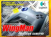 Logitech Precision USB PC Video Game Controller Gamepad, Gaming 2000, NEW in box