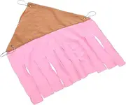 INOOMP Guinea Pig Hideout Tent Durable Small Animal Hammock Habitat Decor for Hamsters Rabbits Ferrets and Hedgehogs Easy to Clean with Tassel Design