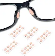Soft Foam Eyeglass Nose Pads, 20 Pairs Self-Adhesive Nose Pads,Anti Slip Eyeglass Nose Piece Nosepads for Glasses, Sunglasses and Eyeglasses