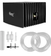 hygger 8W 240GPH 12W 352GPH Strong Aquarium Air Pump for Medium Large Fish Tank