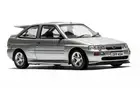 Corgi 1:43 Vanguards Ford Escort RS Cosworth Moondust Silver Diecast Model