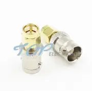 RF Coax Coaxial SMA Male Plug to BNC Female M/F Radio Antenna Connector Adapter