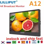 LILLIPUT A12 4K Broadcast Monitor 12.5inch IPS 3G-SDI HDMI FHD Native Resolution