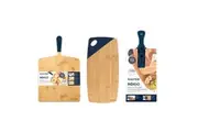 5PK Salter Bamboo Chopping Board/Paddle Board Kitchen Serving Platter Combo Set