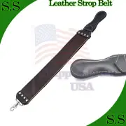 Large Real Leather Strop Belt 20" x 3" Straight Cut Throat Razor BLT-25
