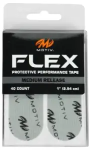 3 Motiv Flex Protective Performance Tape-Medium Release Bowling Tape 120 Pieces