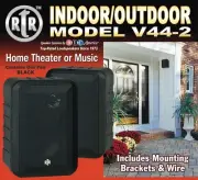 RTR Indoor-Outdoor Model V44-2 Home Theater Or Music System NEW IN BOX