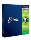 Elixir 19102 Optiweb Nickel Electric Guitar Strings, Medium 11-49