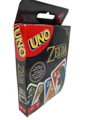 UNO the Legend of Zelda Card Game for Family Night with Themed Graphics