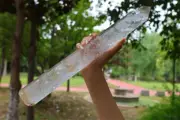 1.7kg Natural Clear quartz Obelisk Quartz Crystal Wand Point Tower Reiki Heal