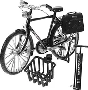 Simulation Bike Model for Boys and Girls Sturdy Mini Bike Ornament Develop Creativity Hand-Eye Coordination