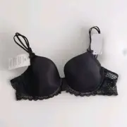 Simone Perele Black Ceylan 3D Plunge Bra 14B Aust / 36B Brand New RRP Over $100