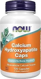 NOW Calcium Hydroxyapatite,120 Capsules