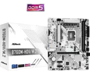 ASRock B760M-HDV/M.2 Motherboard Intel B760 LGA 1700 MicroATX DDR5 [NEW]