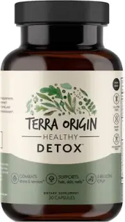 Detox | Cleanse and Probiotics | 30 Veggie Capsules with 5B CFU | Metabolism...