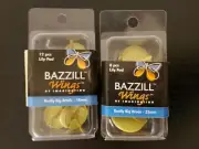 Lot of 2 brazzill wings Brads, lily pad 18mm(12) 25mm(8), really big brads