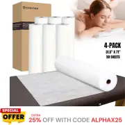 4 Roll Jointown Disposable Non Woven Massage Table Sheets Covers 31.5" X 71" NEW