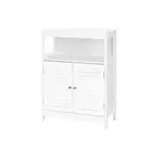 Buffet Sideboard Cabinet Kitchen Storage Cupboard Hallway White Shelf