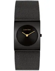[Calvin Klein] Pulse Ionic Plated Steel Watch in Black