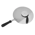 (L)Pizza Peel Stainless Steel Pizza Cutter And Pizza Spatula With Foldable AU